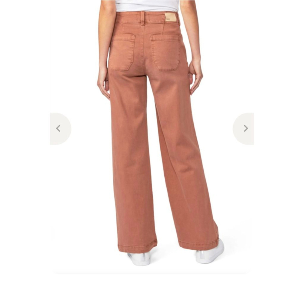 BROOKLYN DOUBLE BUTTON WAISTBAND JEANS - VINTAGE MOCHA BISQUE sz 29 - Picture 2 of 12